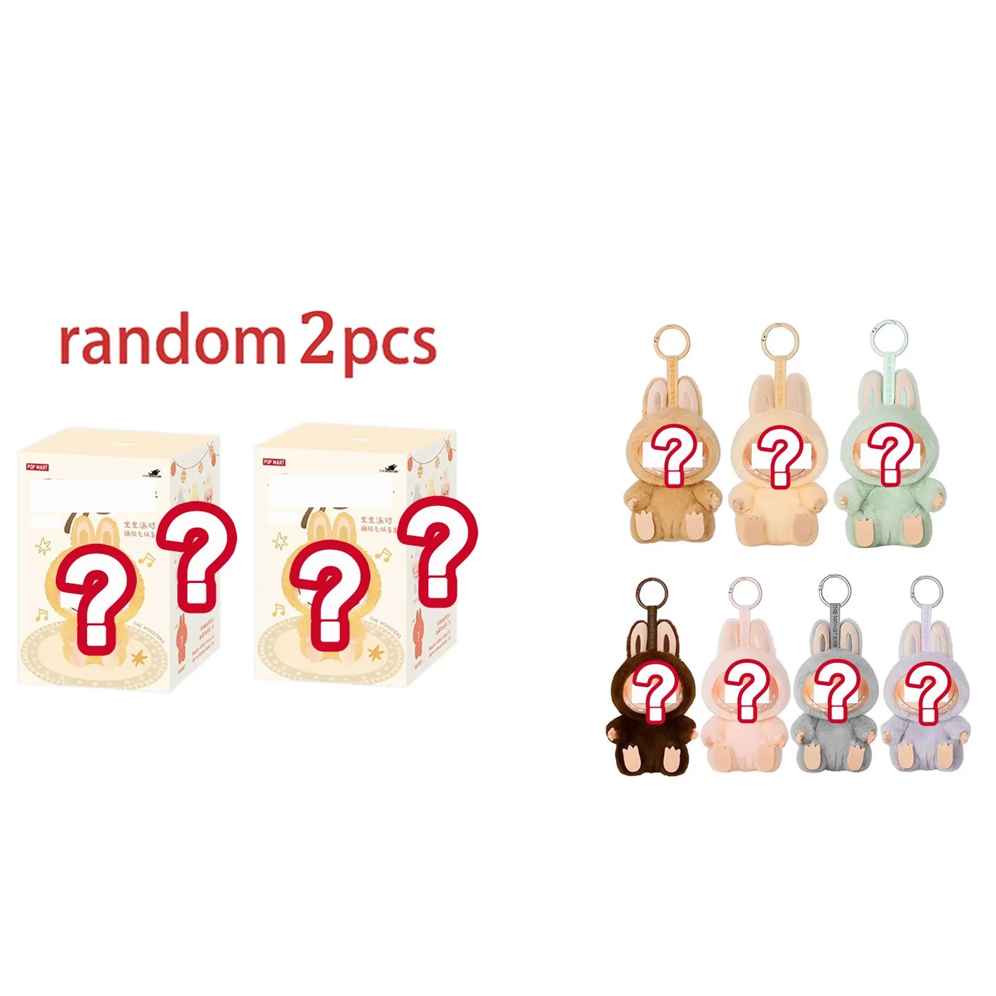 High quality canvas 3.0 generation front high-energy macaron vinyl face trendy plush toy blind box toy