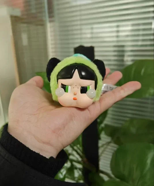 Crybabby Girls' Vinyl Dollface Stuffed Animated Characters, PowerPuff Girls Series Accessories, Gifts for Friends, 2025