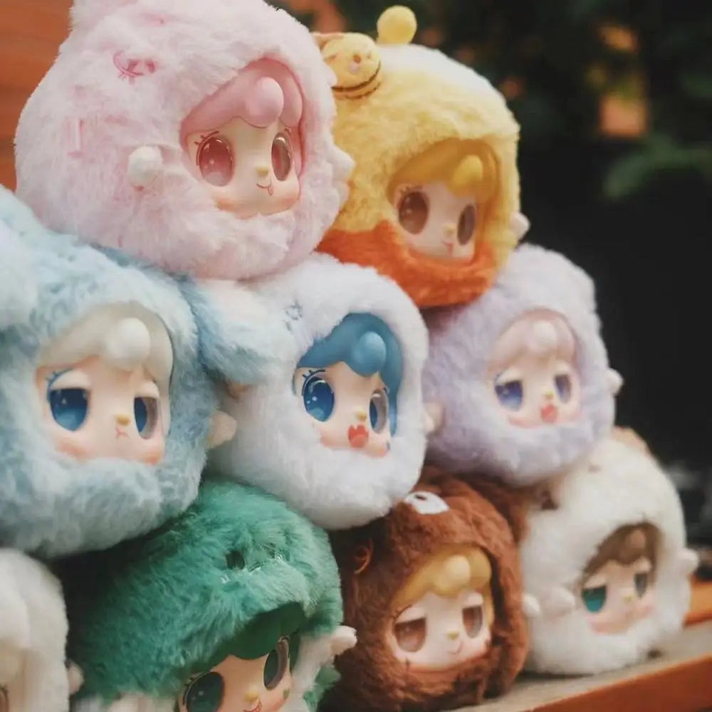 Genuine Yooki Oxygen First Generation Plush Blind Box Series Cute Trendy Character Decoration Ornaments Cute Plush Doll Gift