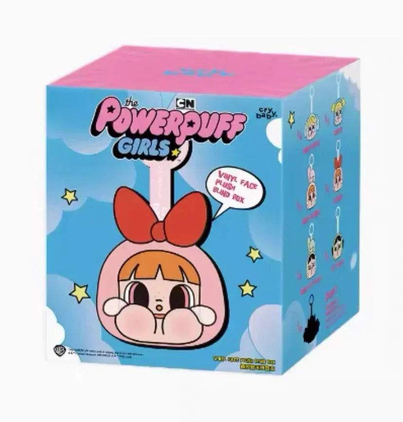 Crybabby Girls' Vinyl Dollface Stuffed Animated Characters, PowerPuff Girls Series Accessories, Gifts for Friends, 2025
