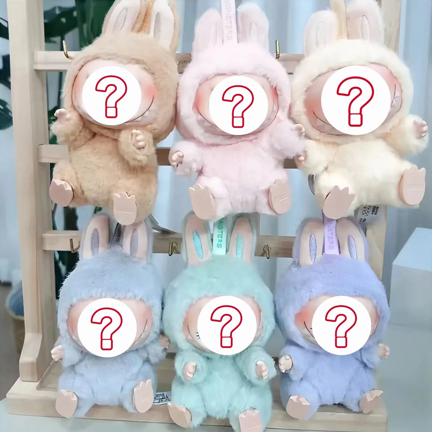 High quality canvas 3.0 generation front high-energy macaron vinyl face trendy plush toy blind box toy