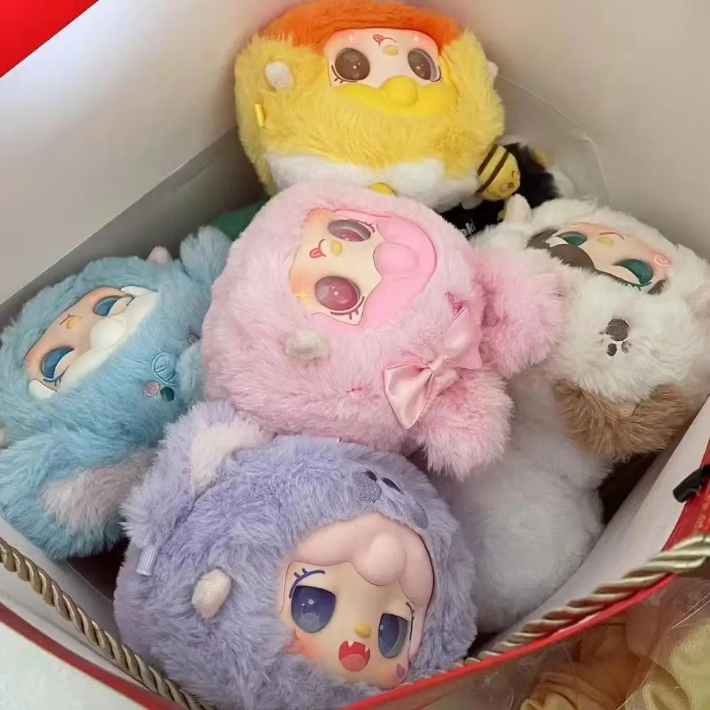 Genuine Yooki Oxygen First Generation Plush Blind Box Series Cute Trendy Character Decoration Ornaments Cute Plush Doll Gift