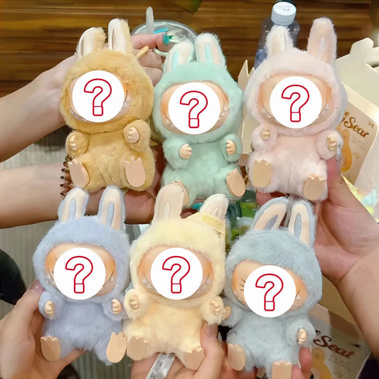High quality canvas 3.0 generation front high-energy macaron vinyl face trendy plush toy blind box toy